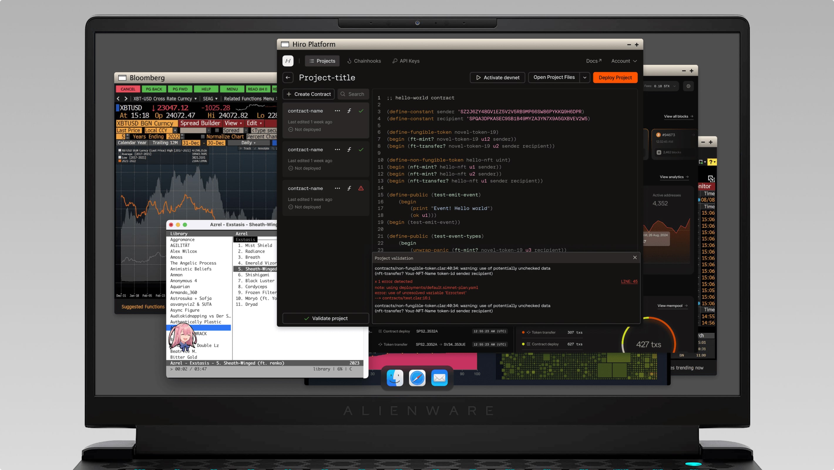 Image of web3 screen UI